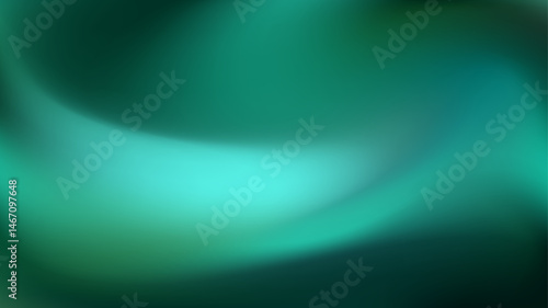 Green teal gradient background. Smooth abstract green gradient.