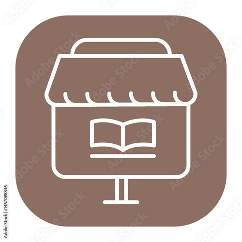 Online Book Store Icon