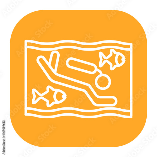 Deep Diving Icon