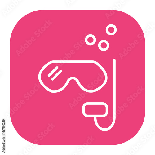 Snorkeling Icon