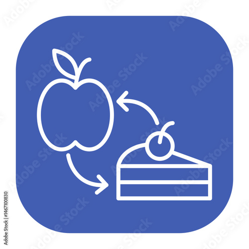 Food Substitution Icon