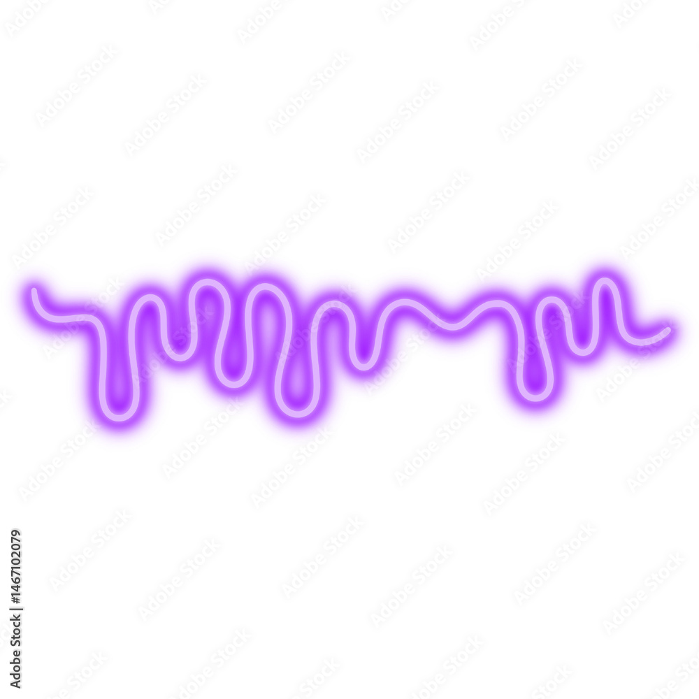 Neon lights line. Melted led neon line. Aesthetic lamp Neon lights line. Melted led neon line. Aesthetic lamp
