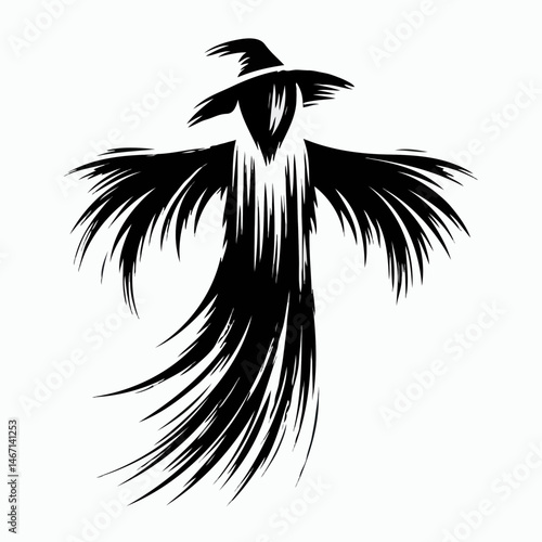Flying-arm scarecrow