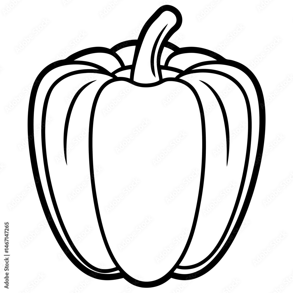 Bell Pepper icon vector Bell Pepper icon vector