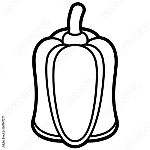 Bell Pepper icon vector