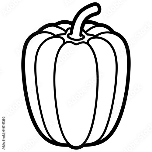 Bell Pepper icon vector