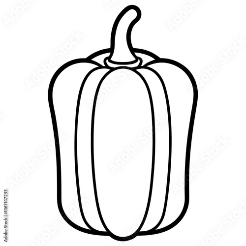 Bell Pepper icon vector