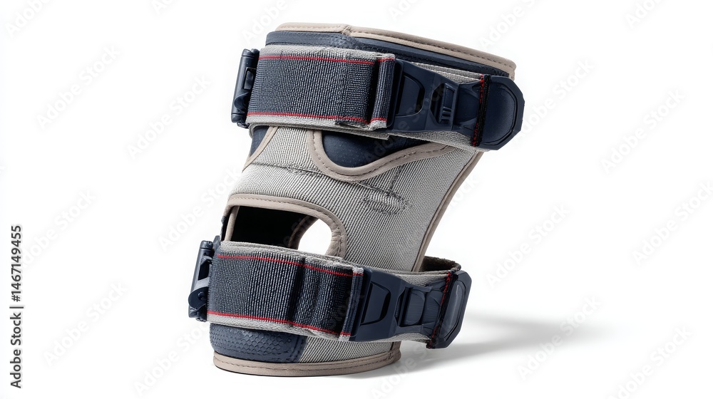 Fototapeta premium Adjustable Knee Brace for Support and Stability in Recovery