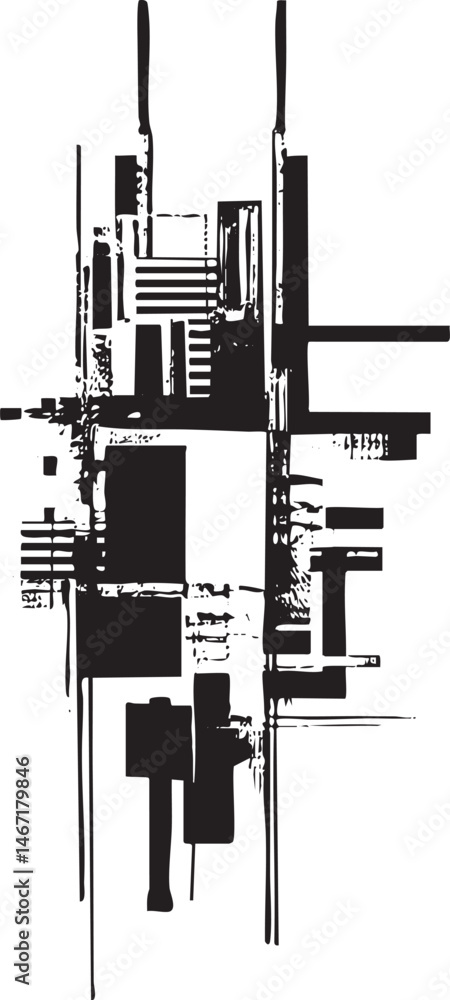 Abstract geometric shapes intersect to form a dynamic composition. Abstract geometric shapes intersect to form a dynamic composition.