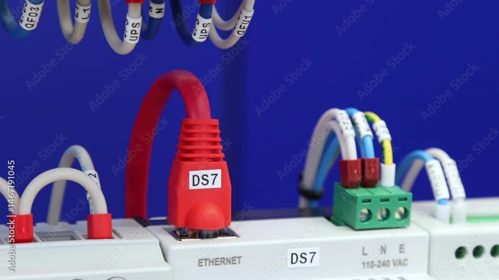 Connect electrical modules using copper electrical wires with metal ...