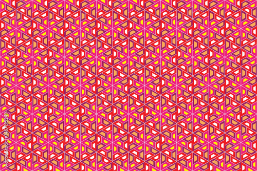 Geometric vector background with sacral tribal ethnic elements. Traditional triangles gypsy geometric forms sprites tribal themes apparel fabric tapestry print