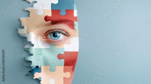 Exploring the Intricacies of the Human Mind: The Puzzle of Emotions and Thoughts Represented by Jigsaw Pieces