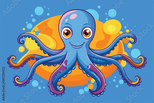 octopus in the sea