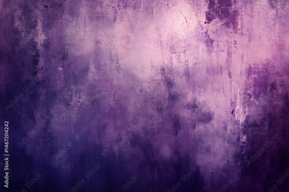 Fototapeta premium Artistic textured purple background with grungy aesthetic for digital designs and templates