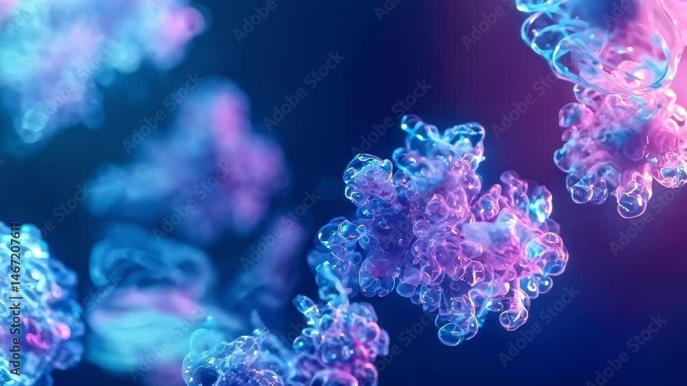 Colorful abstract ink in water Colorful abstract ink in water