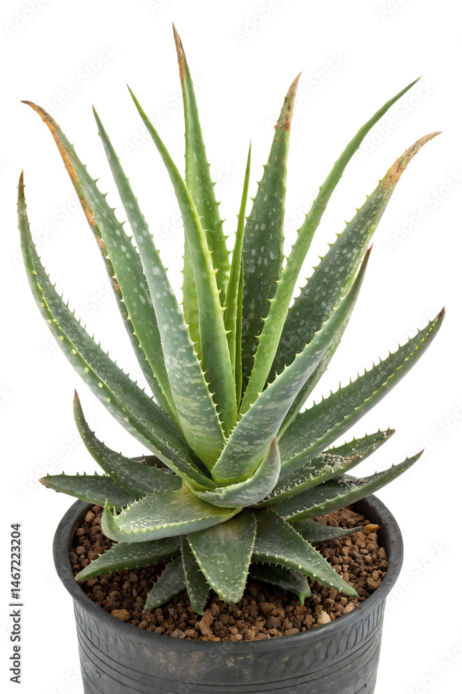 Aloe vera isolated on white background Aloe vera isolated on white background
