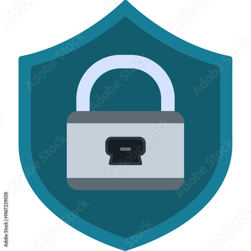 High-Security Lock Icon