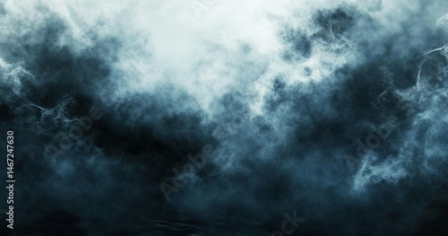 Dramatic, dark cloudscape background, stormy sky, ethereal atmosphere