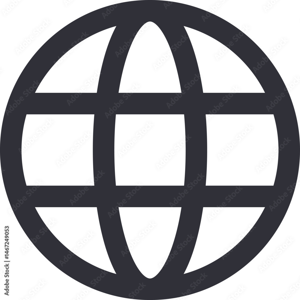 Web icon with flat design Web icon with flat design
