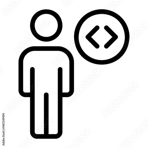 coding line icon