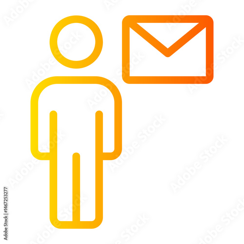 mail gradient icon