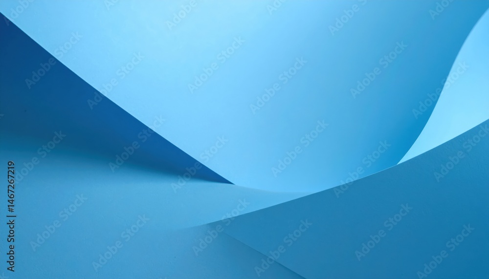Abstract blue waves flowing together digital art modern design calm environment aerial view conceptual imagery for tranquility Abstract blue waves flowing together digital art modern design calm environment aerial view conceptual imagery for tranquility