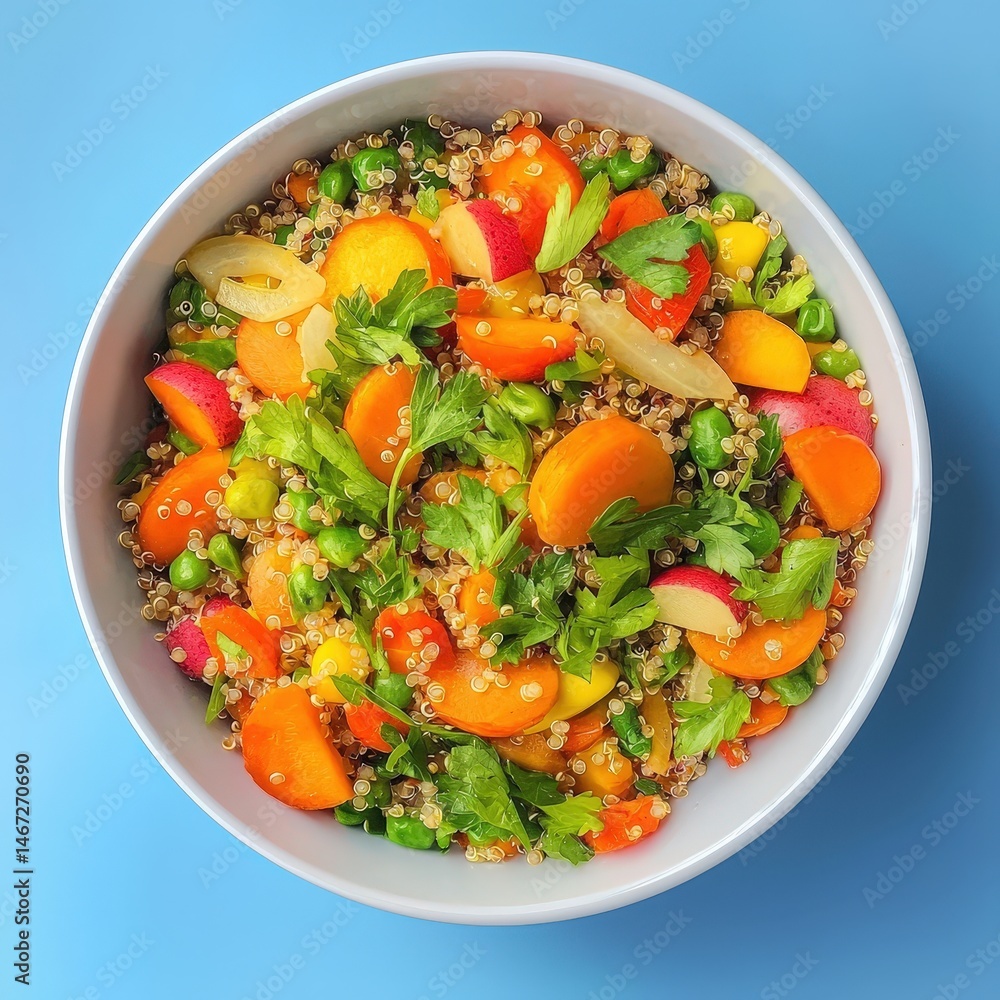 A second bowl of flavorful food showcasing a colorful variety of ingredients for nutritional appeal A second bowl of flavorful food showcasing a colorful variety of ingredients for nutritional appeal
