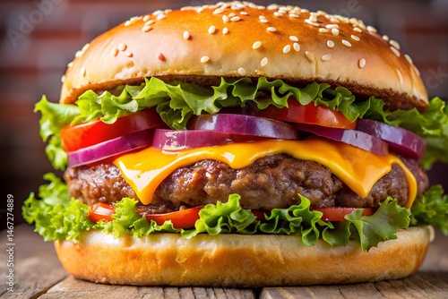 Tapety artystyczne Delicious testy burger