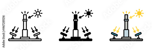 Concentrated Solar Power is a technology that uses mirrors to focus sunlight and generate thermal energy for electricity.