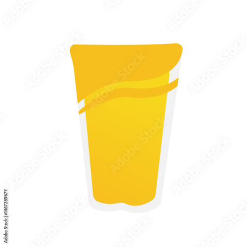 vector cooking oil in 1 liter plastic packaging