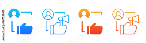 Promotion icon sheet multiple style collection