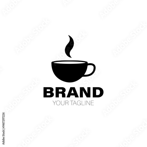 Tea Logo. Tea Logo Design. Tea Logo Brand. Tea Logo Vector Design Isolated on White Background