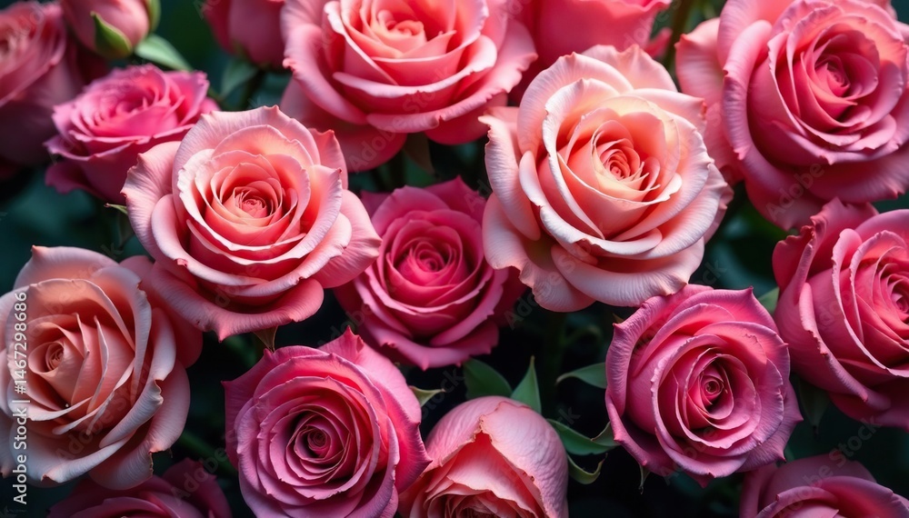 Intricate blooming roses, densely packed, vibrant hues, garden, leaves, elegant Intricate blooming roses, densely packed, vibrant hues, garden, leaves, elegant