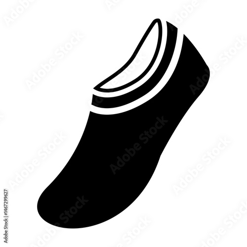 Water Shoes  Vector Glyph Icon Design
