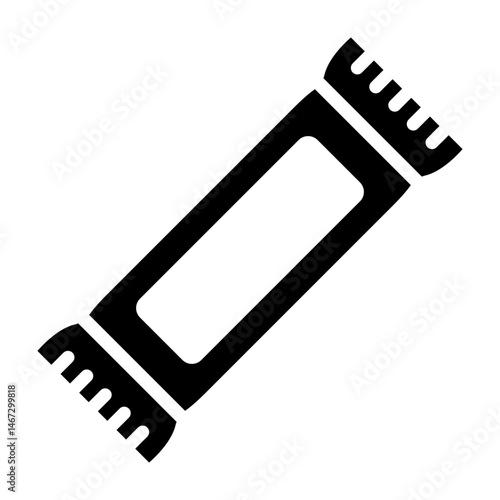 Snack Bar  Vector Glyph Icon Design