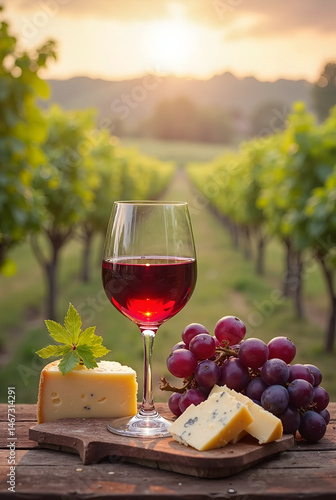 wine and cheese