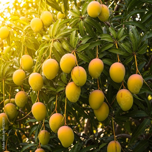 Mango Perfection on the branch