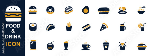 Food and Drink Icon Set