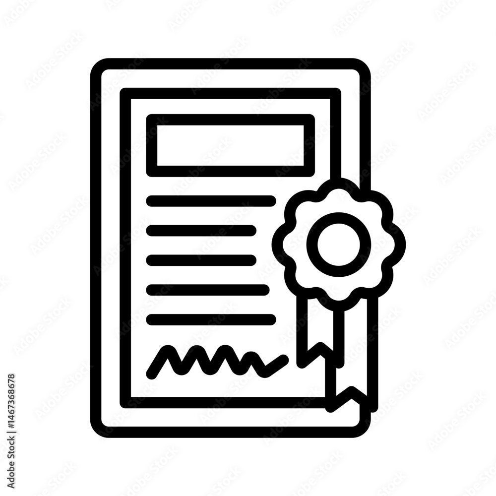 certificate icon