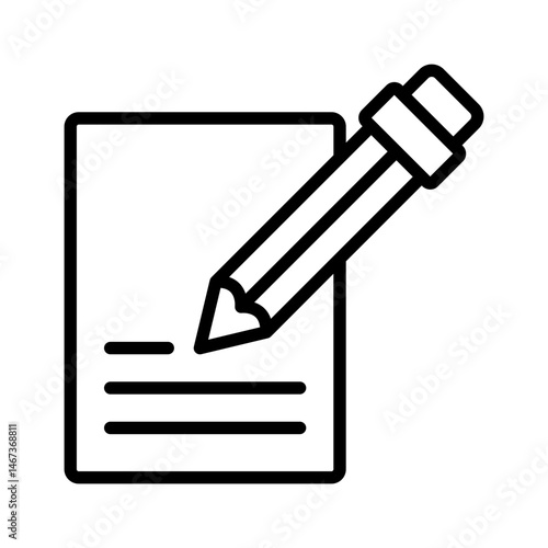 Obraz na płótnie edit icon w salonie