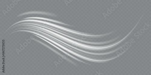 Stream of fresh wind png. Imitation of the exit of cold air from the air conditioner.
