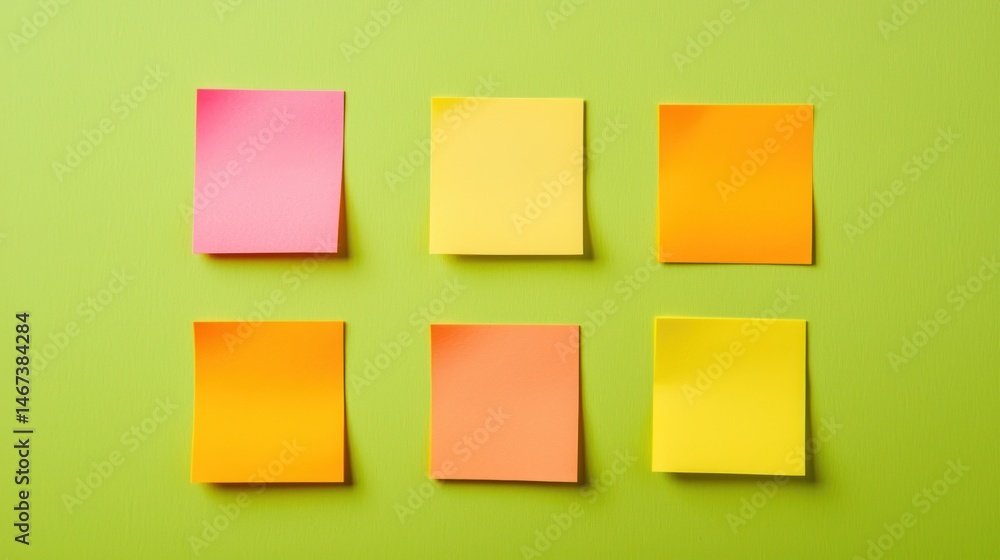 Fototapeta premium Sticky notes (small, medium, large)