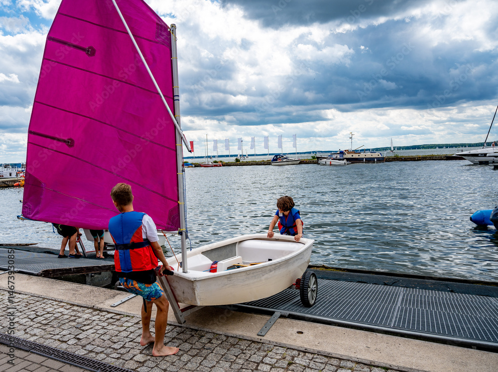 Masuria, the land of lakes, relaxation on the water