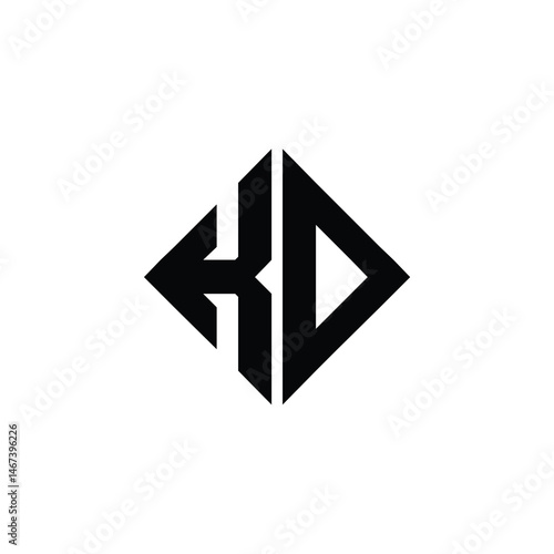 Free Download KO monogram logo design letter text name symbol monochrome logotype alphabet character simple logo - GFXLoad