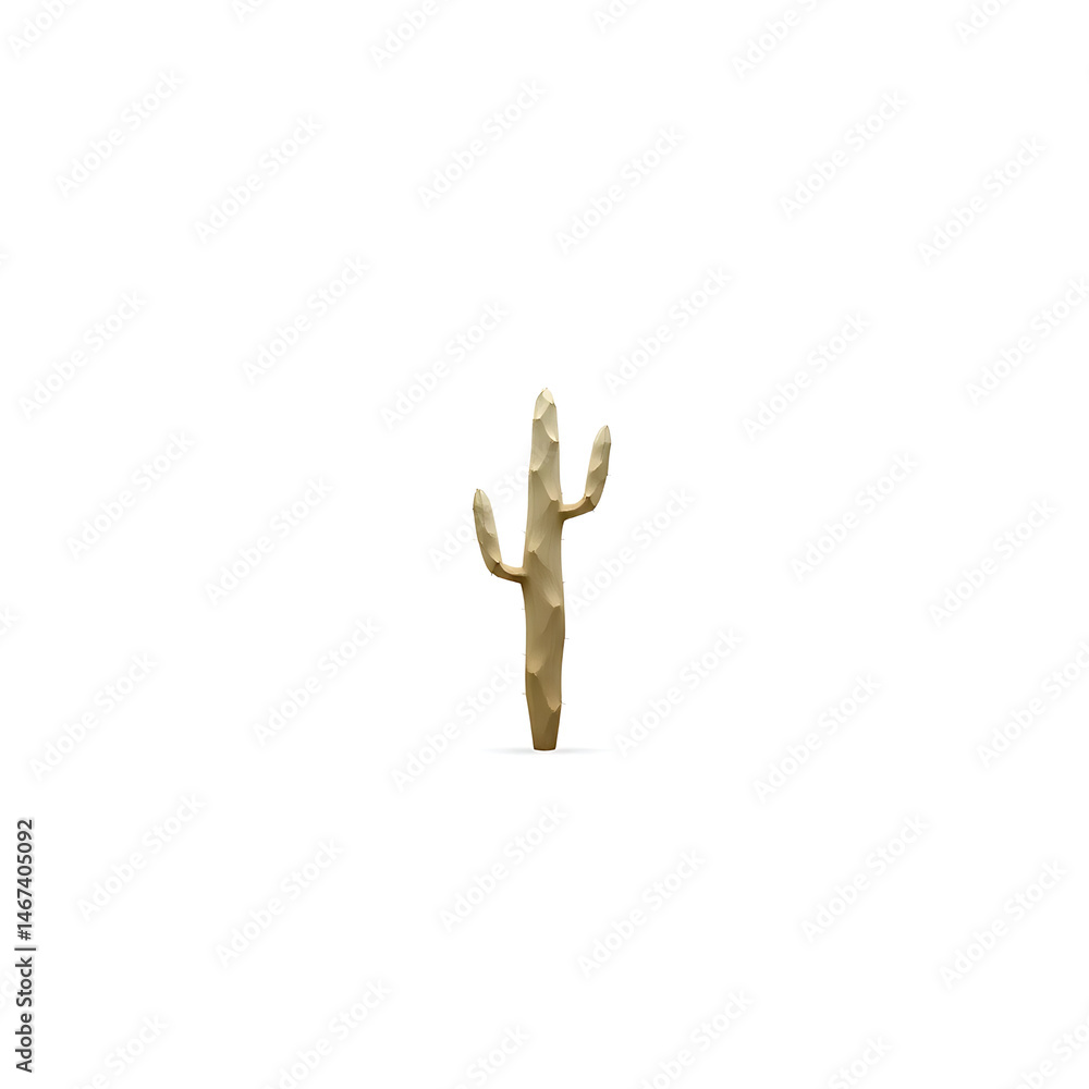 Fototapeta premium cactus on a white background