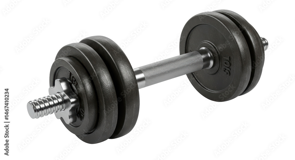 Naklejka premium Isolated Dumbbell