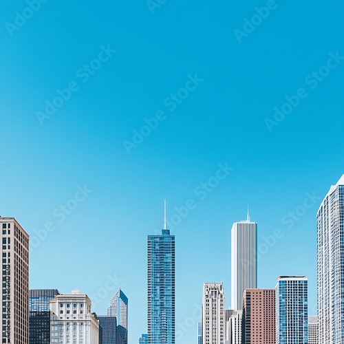 Beautiful Urban Skyline With River View And Vibrant Architecture High Resolution Picture
