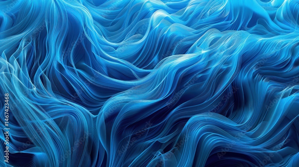 Obraz premium Smooth digital abstract texture with flowing lines stock photo --ar 16:9 --raw --v 6 Job ID: 0553547e-37e9-4bb0-a384-6358c79b4c2a