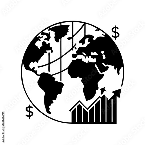 Global market growth showing a good economic profit and investment increase