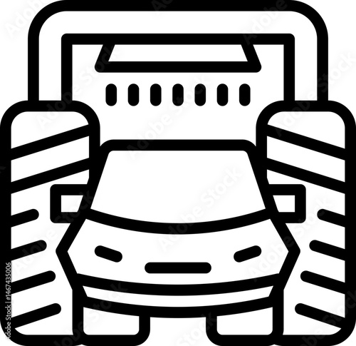 Car wash icon